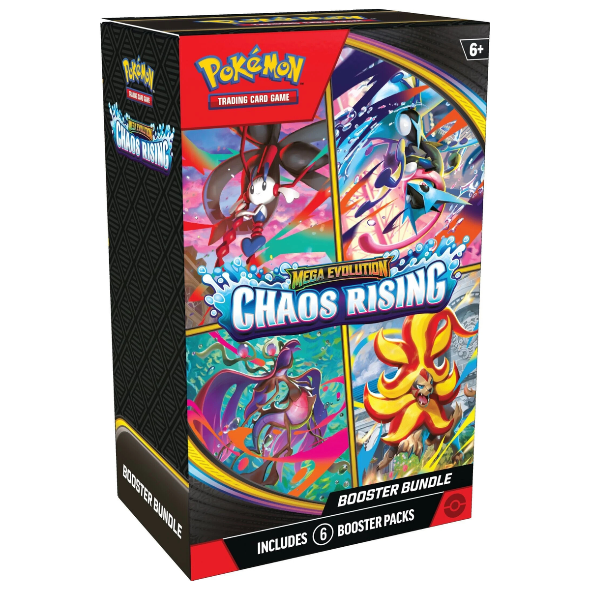 Pokémon TCG: Mega Evolution – Chaos Rising Booster Bundle (Inglés)
