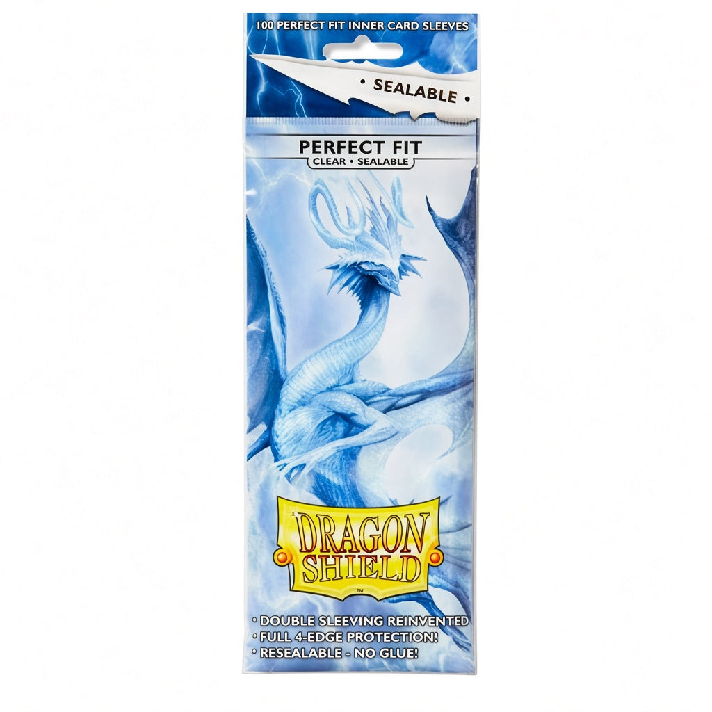Dragon Shield Perfect Fit: Clear Sealable (100 unidades)